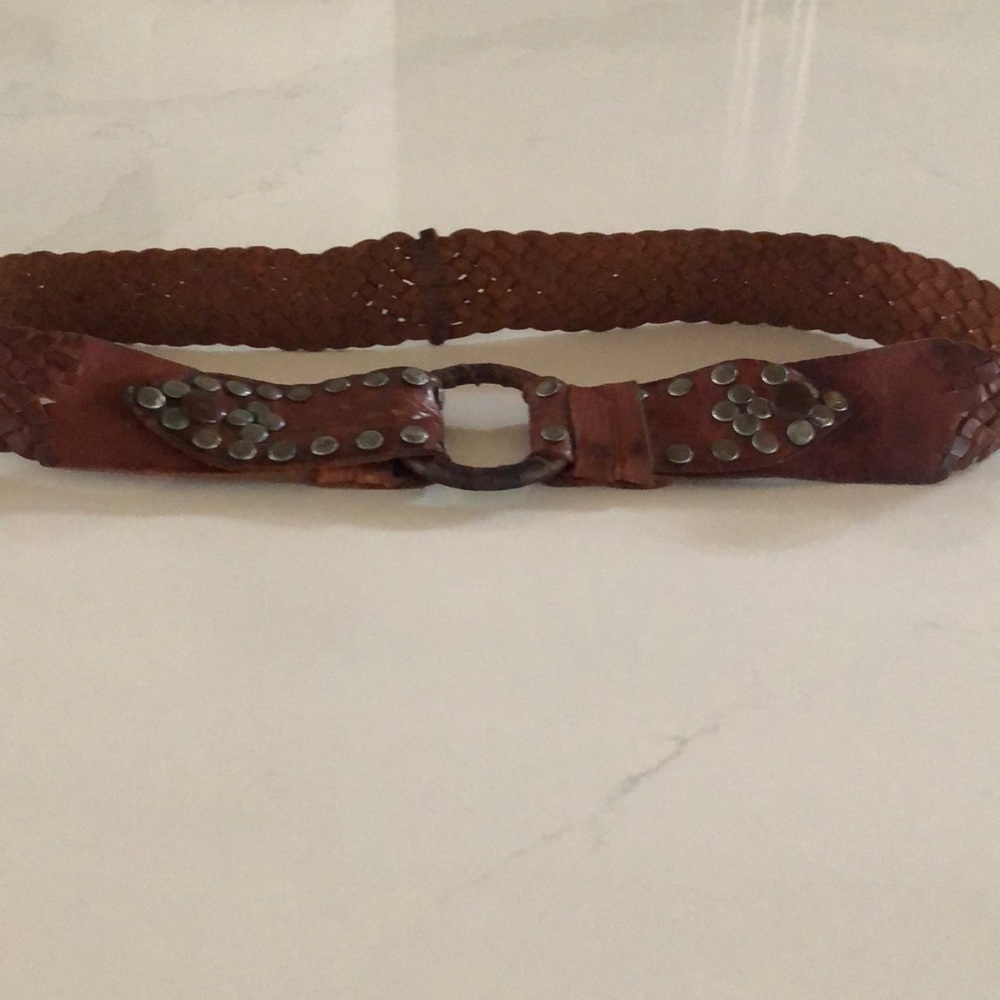 Boho Vintage leather belt